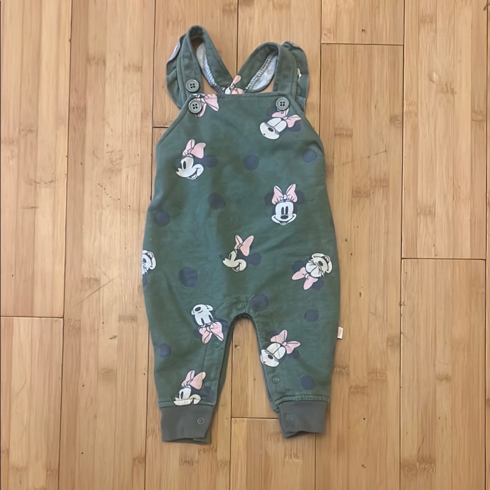 Minnie Mouse overalls